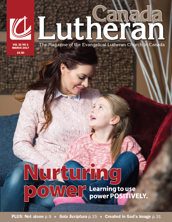 Nurturing Power - Canada Lutheran Magazine - ELCIC