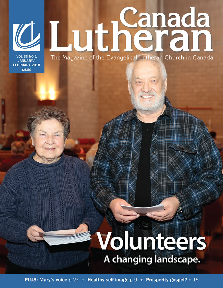 Volunteers - Canada Lutheran Magazine - ELCIC