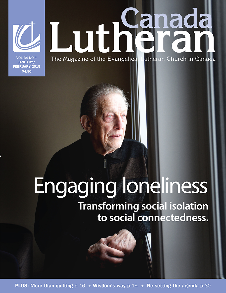 All the Lonely People - Canada Lutheran Magazine - ELCIC