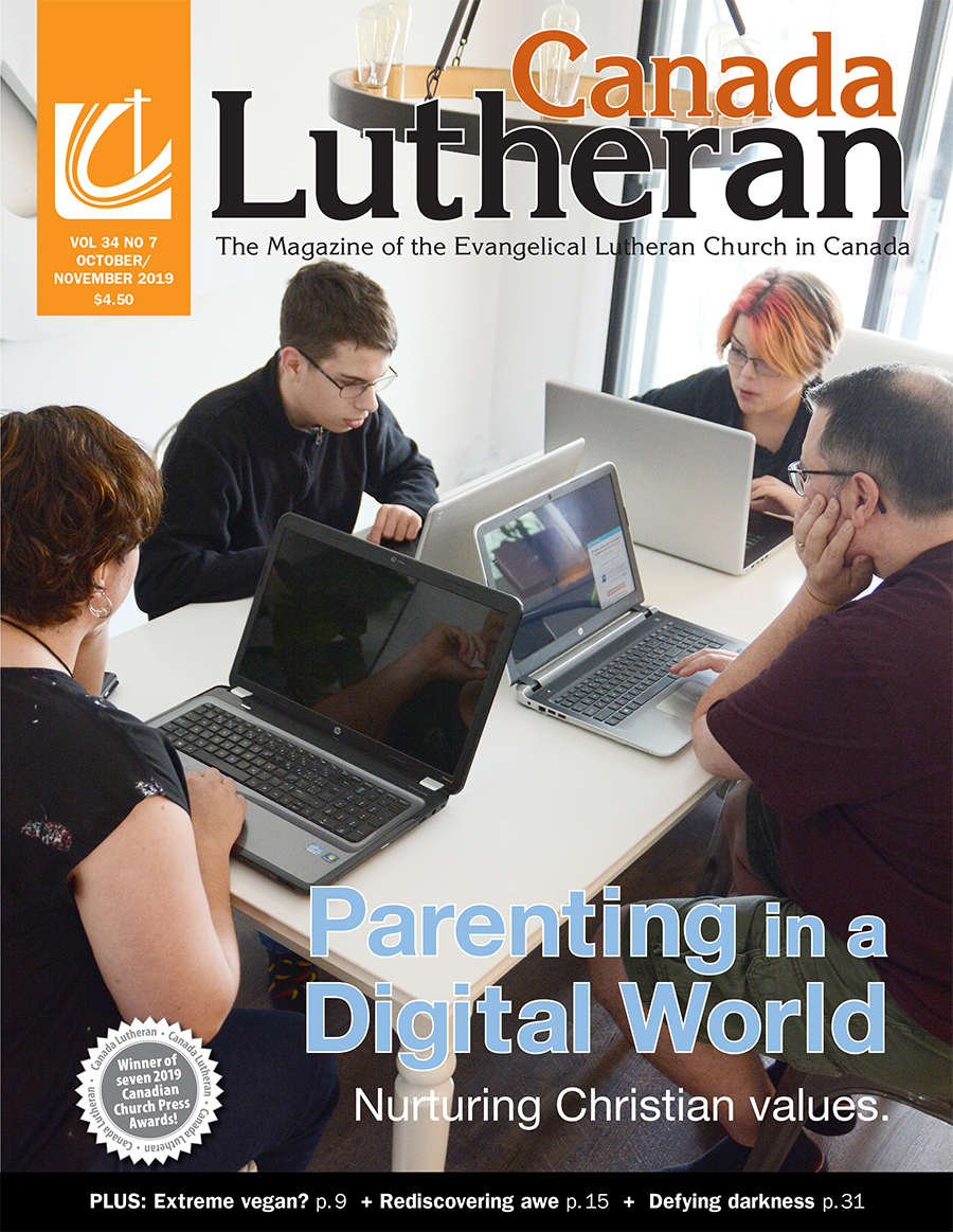 Parenting in a Digital World - Canada Lutheran Magazine - ELCIC