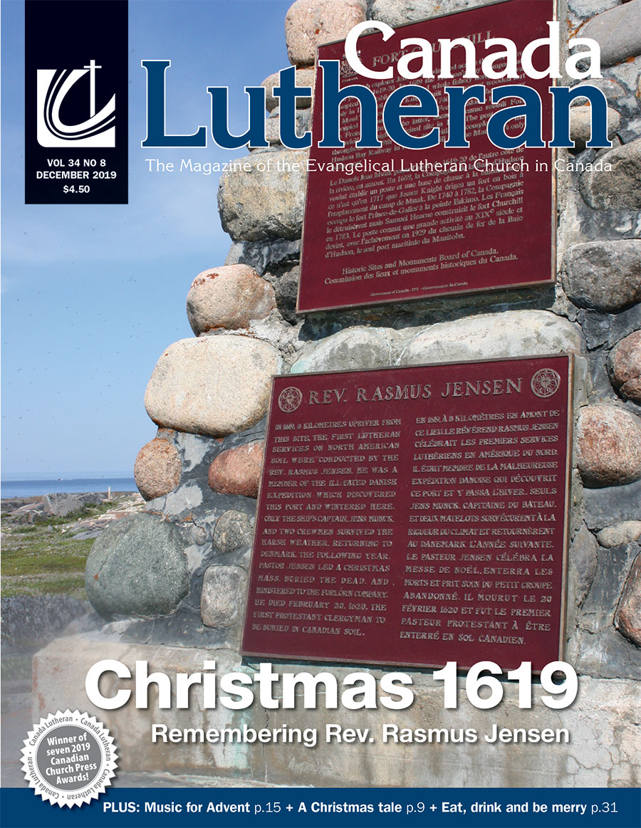 Christmas 1619: Remembering Rev. Rasmus Jensen - Canada Lutheran Magazine - ELCIC