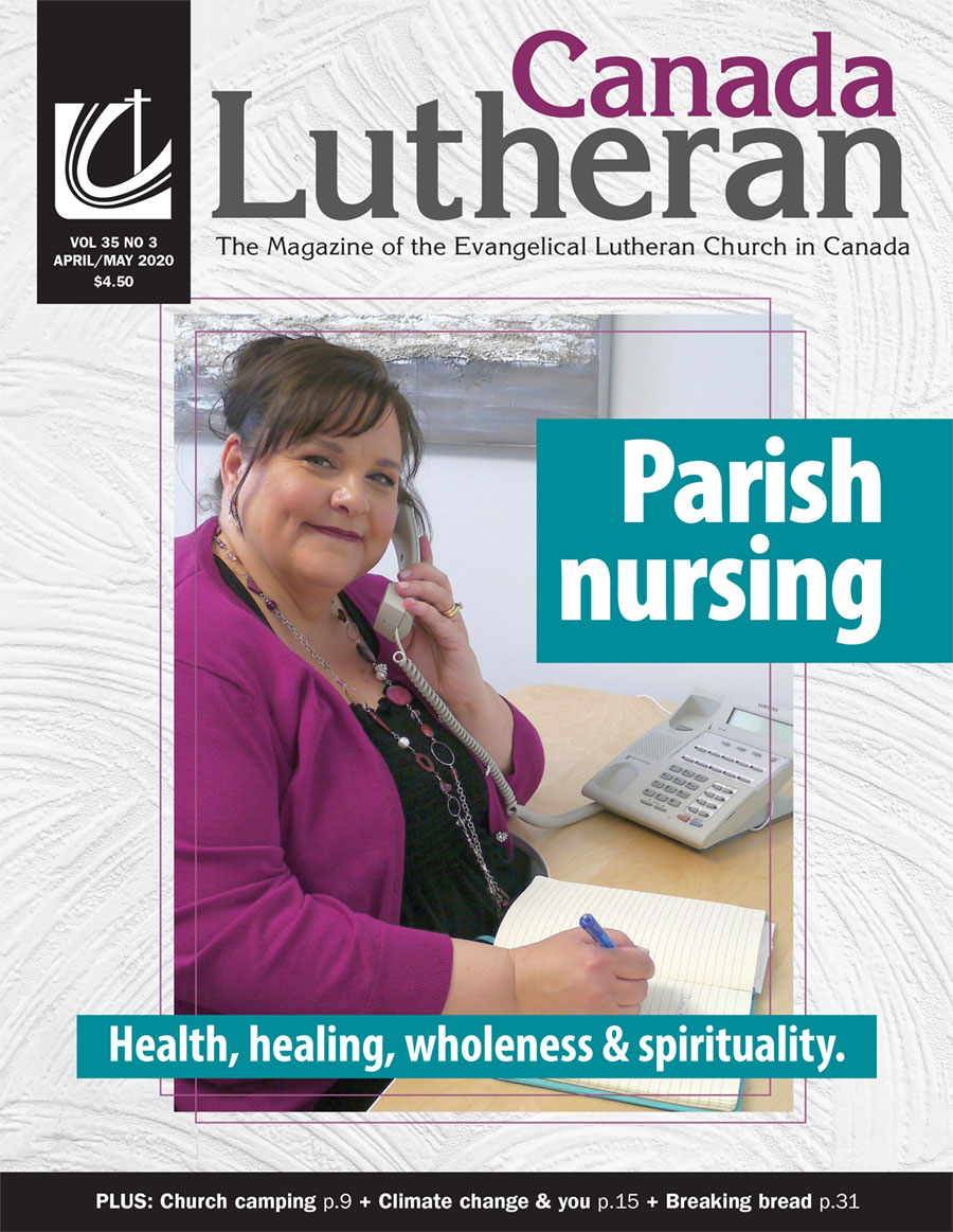 Parish Nursing - Canada Lutheran Magazine - ELCIC