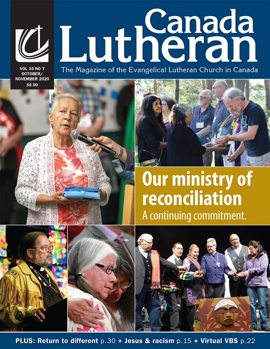 Our Ministry of Reconciliation - Canada Lutheran Magazine - ELCIC