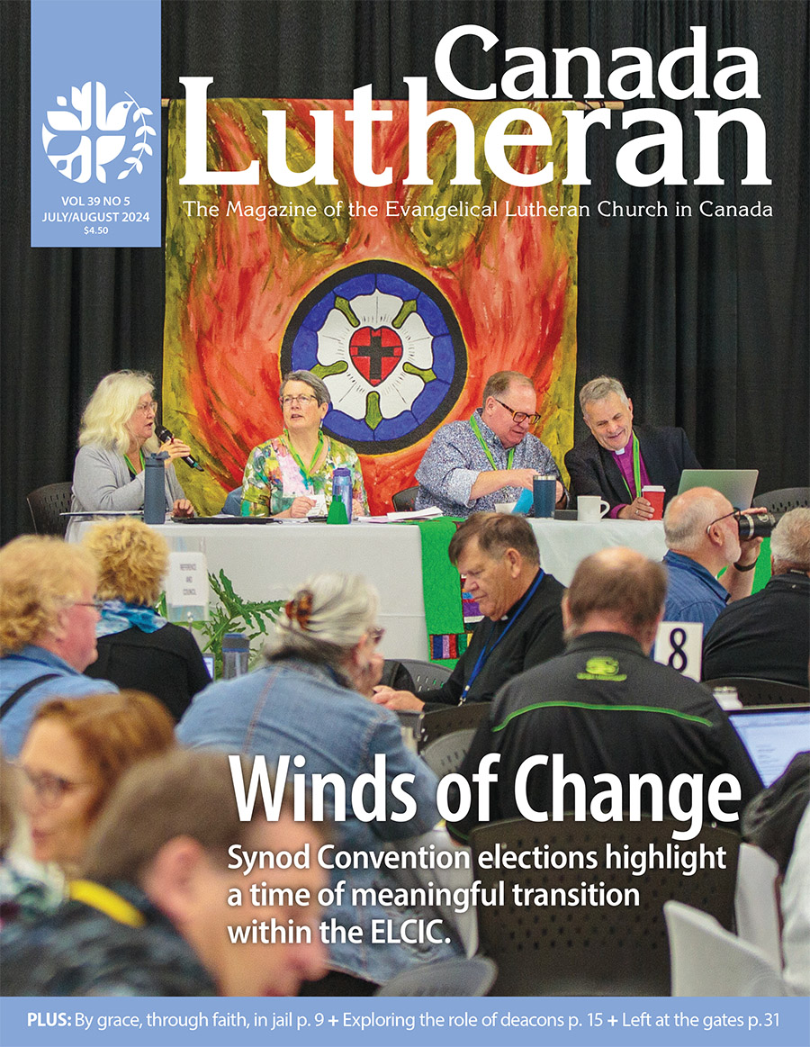 Winds of Change - Canada Lutheran Magazine - ELCIC