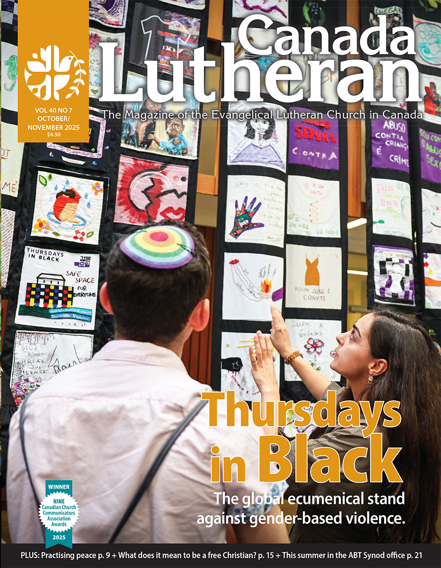 October – November 2025 - Canada Lutheran Magazine - ELCIC