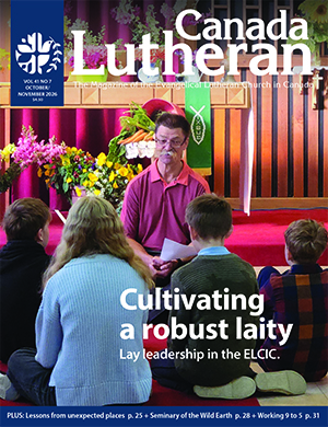 October – November 2026 - Canada Lutheran Magazine - ELCIC